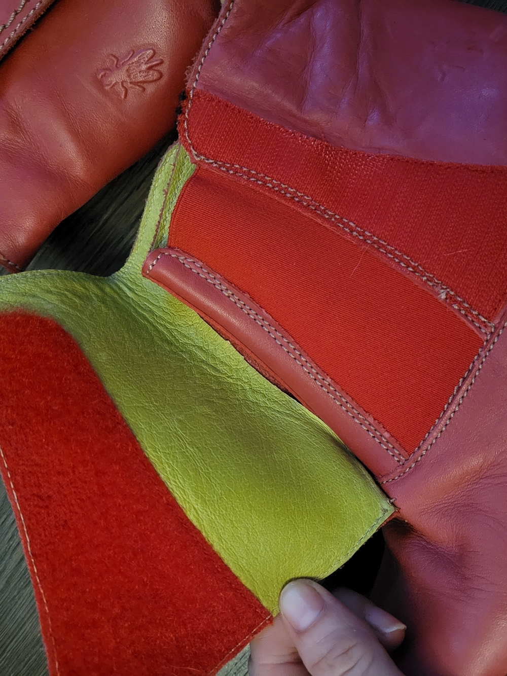 FLY London Red Bootie - Picture 5 of 7